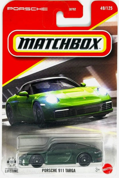 Matchbox 2026 #049/125 Porsche 911 Targa, green