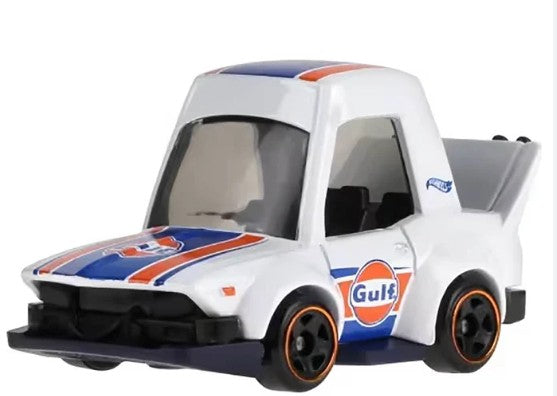 Hot Wheels 2025 Tooned Gulf 4/5, Manga Tuner, NEW/LOOSE, Gulf racing white