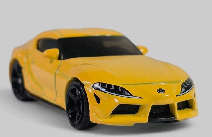 Matchbox 2025 #043/125 2023 Toyota GR Supra, NEW/LOOSE, yellow