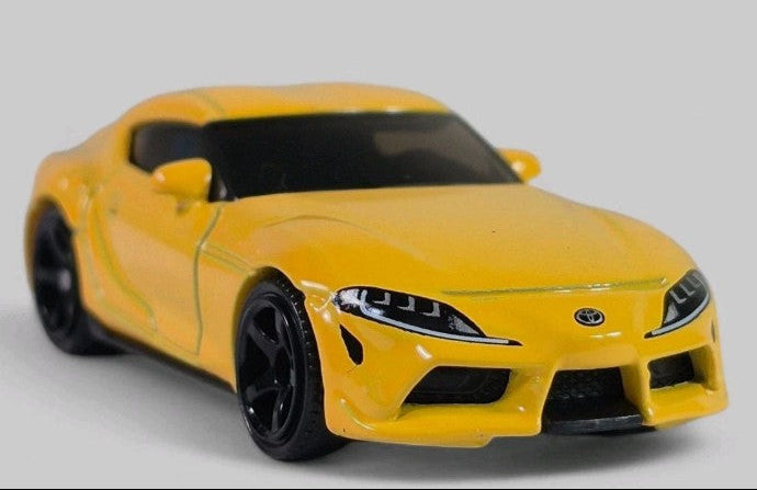 Matchbox 2025 #043/125 2023 Toyota GR Supra, NEW/LOOSE, yellow