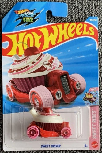 Hot Wheels 2026 #196/250, Sweet Driver, TREASURE HUNT, white