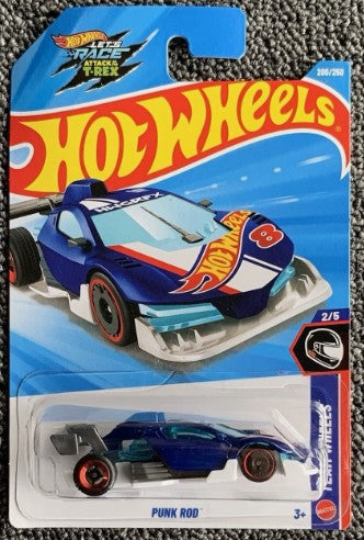 Hot Wheels 2026 #200/250, Punk Rod, HW team blue