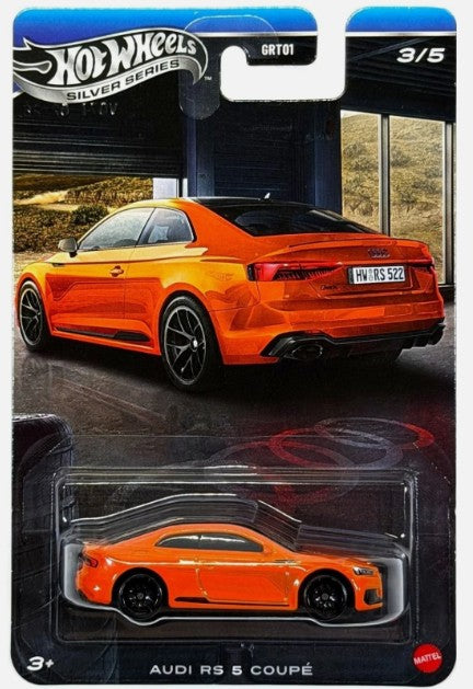 Hot Wheels 2026 Silver Series 3/5, Audi RS 5 Coupe, orange