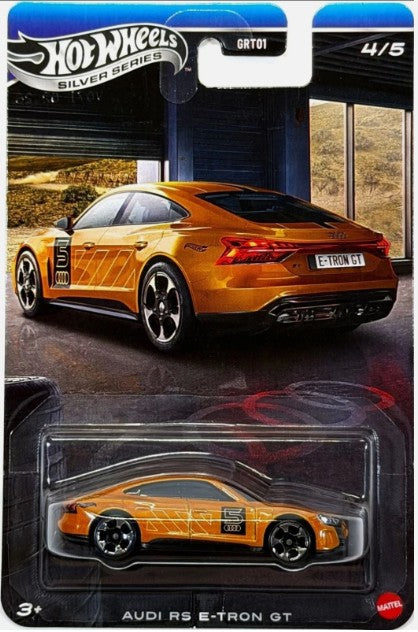 Hot Wheels 2026 Silver Series 4/5, Audi RS E-Tron GT, burnt orange