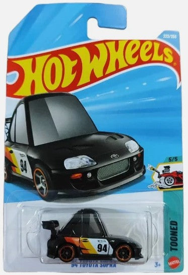 Hot Wheels 2026 #222/250, '94 Toyota Supra (Toon'd), black