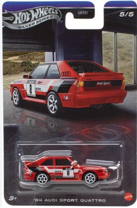 Hot Wheels 2026 Silver Series 5/5, '84 Audi Sport Quattro, red