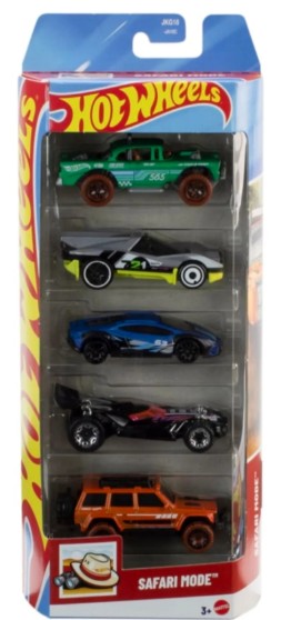 Hot Wheels 2026 5-pack - Safari Mode