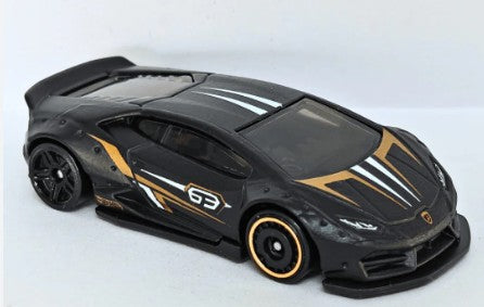 Hot Wheels 2026 #091/250, LB-WORKS Lamborghini Huracán Coupé, NEW/LOOSE, satin black