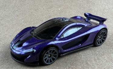 Hot Wheels 2024 #165/250 McLaren P1, KROGER EXCLUSIVE, NEW/LOOSE, purple