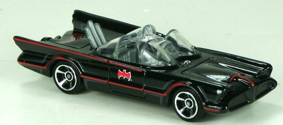 Hot Wheels 2013 #062/250, Classic TV Series Batmobile, NEW/LOOSE, black