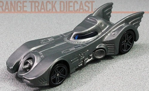 Hot Wheels 2017 #134/365, 1989 Batmobile, NEW/LOOSE, metalflake grey