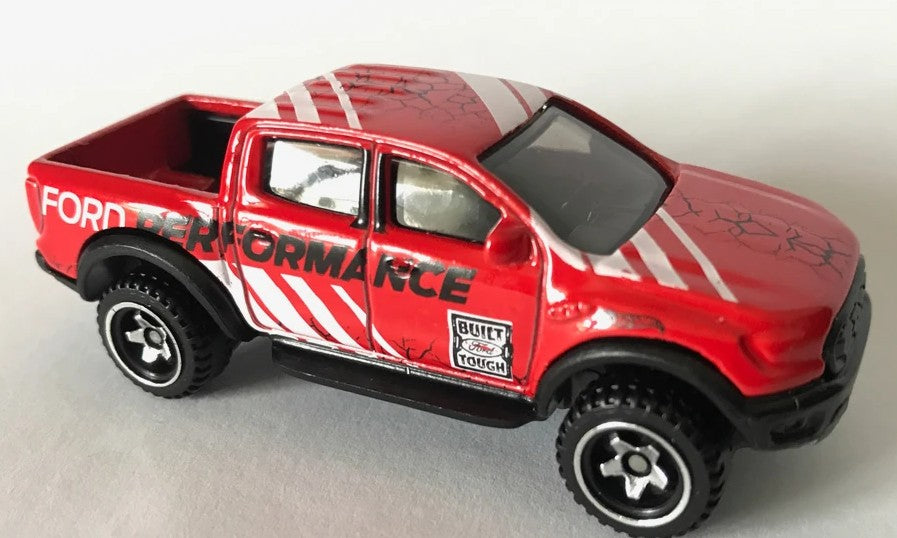 Hot Wheels 2020 #076/250, '19 Ford Ranger Raptor, NEW/LOOSE, red