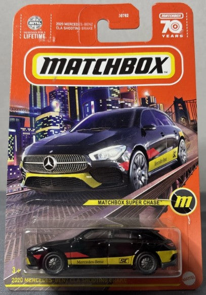 Matchbox 2023 SUPER CHASE, 2020 Mercedes-Benz CLA Shooting Brake, black