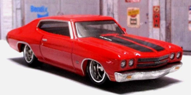 Hot Wheels 2026 Fast & Furious 25th Anniversary 4/5, 1970 Chevolet Chevelle SS, NEW/LOOSE, red