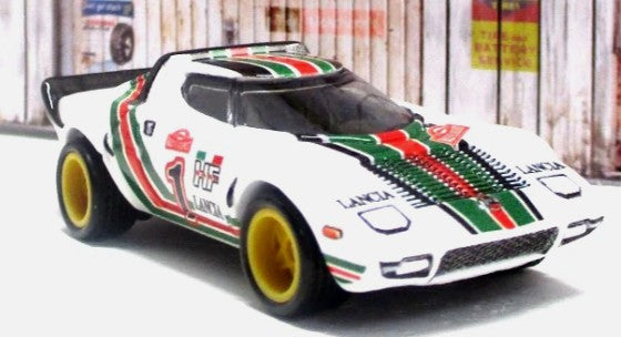 Hot Wheels 2026 Premium Vintage Racing 5/5, Lancia Stratos, NEW/LOOSE, white