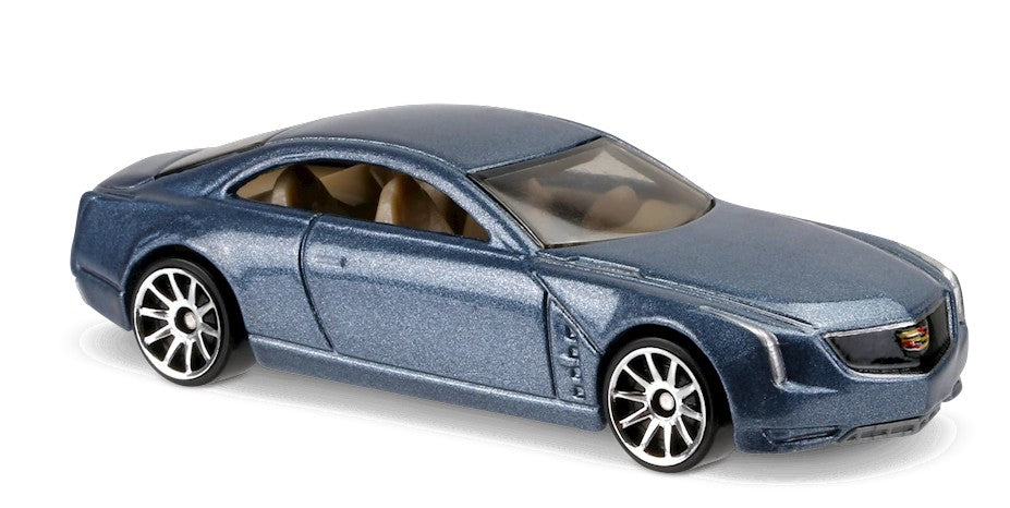 Hot Wheels 2017 #105/365, Cadillac Elmiraj, NEW/LOOSE, metalflake steel blue