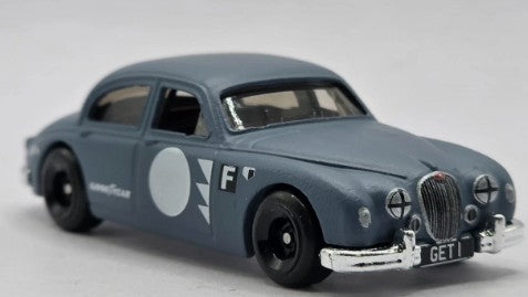 Hot Wheels 2025 #075/250 Jaguar Mk1, NEW/LOOSE, matte "moody" blue