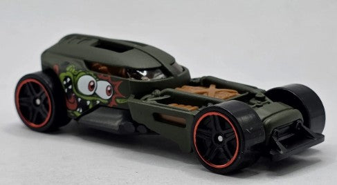 Hot Wheels 2025 #070/250, HW50 Concept, NEW/LOOSE, satin dark green