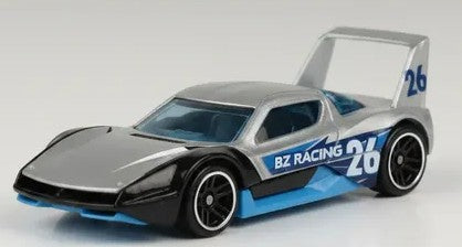 Hot Wheels 2026 #047/250 High Tail Chaser, NEW/LOOSE, metalflake silver