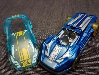 Hot Wheels 2018 TREASURE HUNT, El Viento, NEW/LOOSE, metalflake dark blue