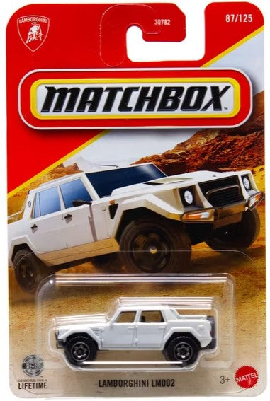 Matchbox 2026 #087/100 Lamborghini LM002, white
