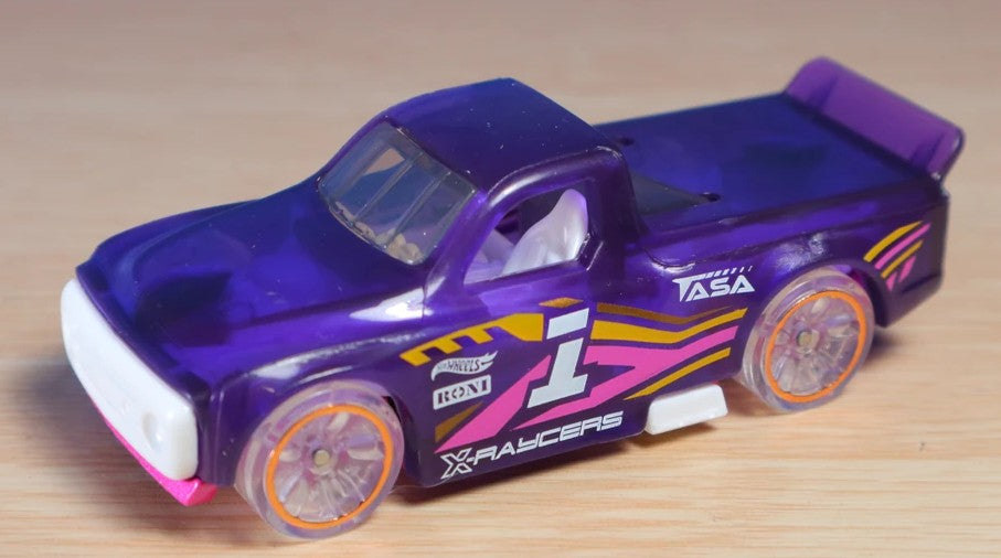Hot Wheels 2024 Multipack Exclusive, Draftnator, NEW/LOOSE, transparent purple