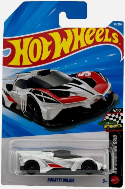 Hot Wheels 2026 #050/250, Bugatti Bolide, white