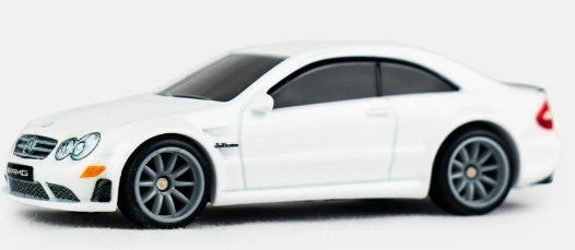 Hot Wheels 2026 Premium Power Trip 3/5, 2008 Mercedes-Benz CLK 63 AMG Black Series, NEW/LOOSE, white
