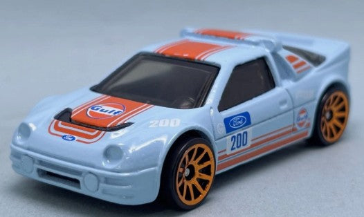 Hot Wheels 2025 #247/250, Ford RS200, NEW/LOOSE, Gulf racing blue