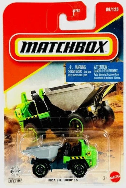 Matchbox 2026 #089/125, MBX Lil' Dumper, green