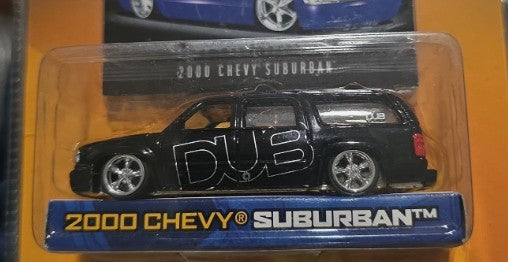 Jada Dub City, 2000 Chevy Suburban, NEW/LOOSE, black