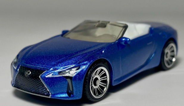 Matchbox 2026 #025/125, 2021 Lexus LC 500, NEW/LOOSE, blue