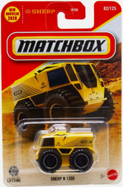Matchbox 2026 #082/125, Sherp N 1200, yellow