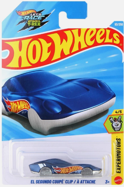 Hot Wheels 2026 #093/250 El Segundo Coupe Clip, HW racing blue