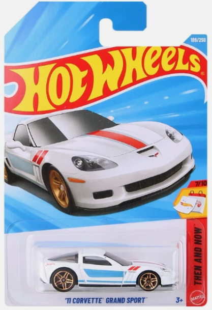 Hot Wheels 2026 #189/250, '11 Corvette Grand Sport, white