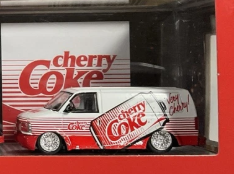 M2 Machines, 1996 GMC Safari Cherry Coke Van, NEW/LOOSE, white