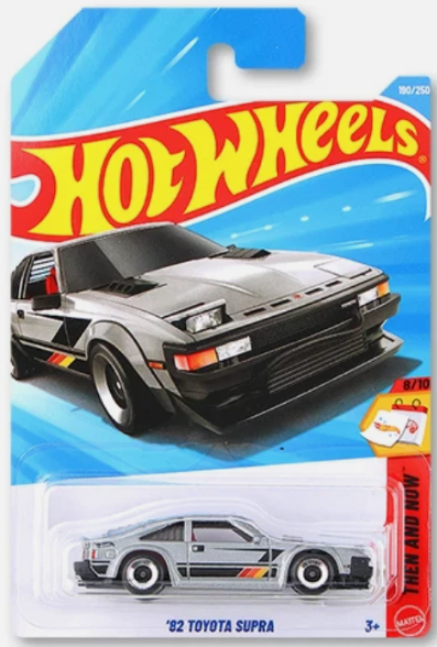 Hot Wheels 2026 #190/250, '82 Toyota Supra, metalflake silver
