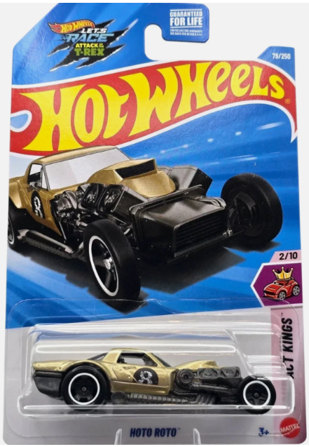 Hot Wheels 2026 #079/125, Hoto Roto, metalflake gold