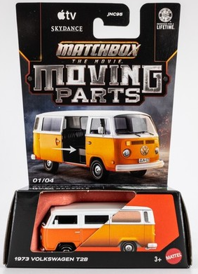 Matchbox 2026 Moving Parts, 1973 Volkswagen T2B, orange