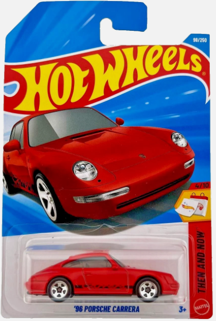 Hot Wheels 2026 #098/250, '96 Porsche Carrera, red