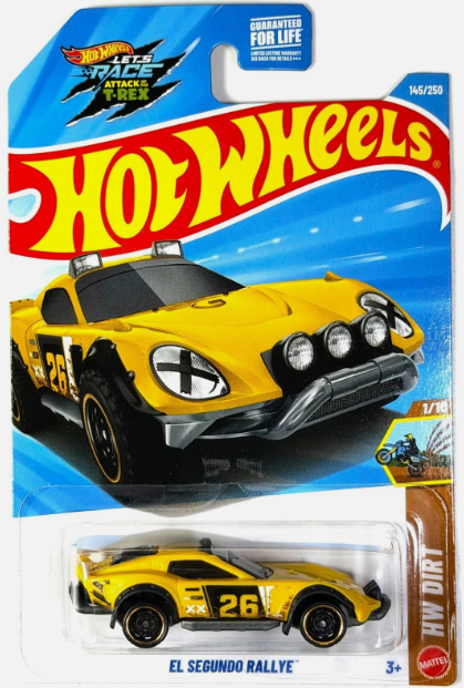 Hot Wheels 2026 #145/250 El Segundo Rallye, yellow