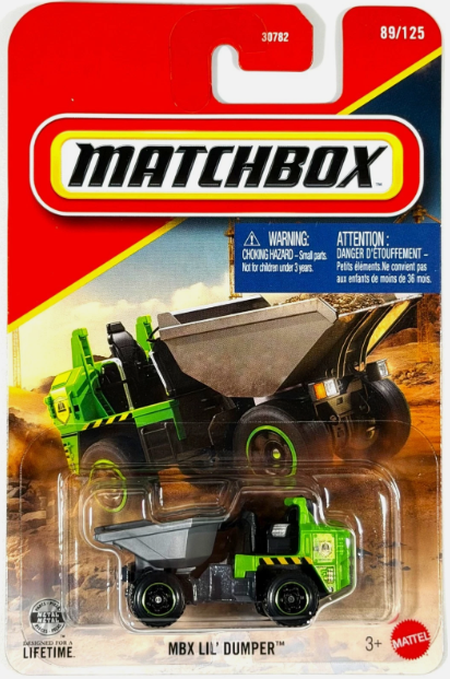 Matchbox 2026 #089/125, MBX Lil' Dumper, green