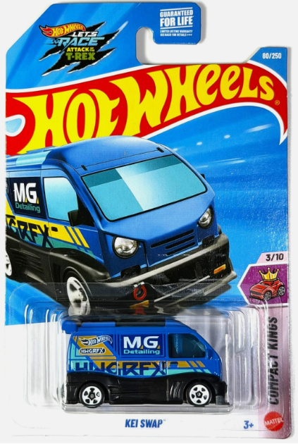 Hot Wheels 2026 #080/250, Kei Swap, blue