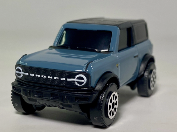 Maisto, 2021 Ford Bronco, NEW/LOOSE, blue