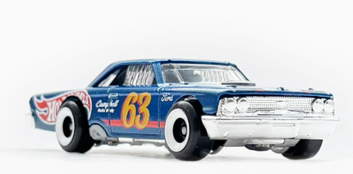 Hot Wheels 2026 #241/250, 1963 Ford Galaxie, NEW/LOOSE, blue