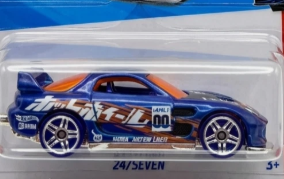 Hot Wheels 2026 #038/250, 24/Seven, NEW/LOOSE, blue