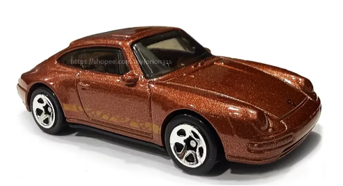 Hot Wheels 2026 #098/250, '96 Porsche Carrera, NEW/LOOSE, metallic root beer