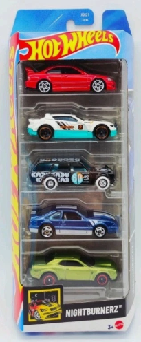 Hot Wheels 2026 5-Pack, Nightburnerz