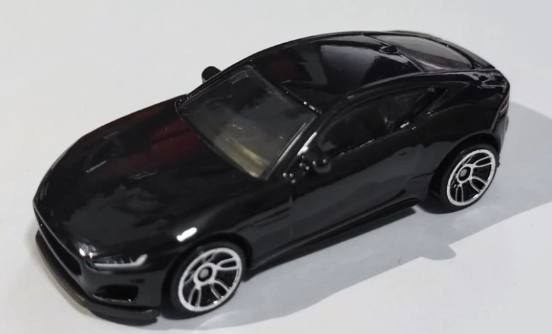 Hot Wheels 2022 #158/250, '15 Jaguar F-Type, NEW/LOOSE, black
