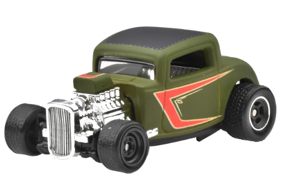 Hot Wheels Boulevard Series #112, '32 Ford, NEW/LOOSE, olive green